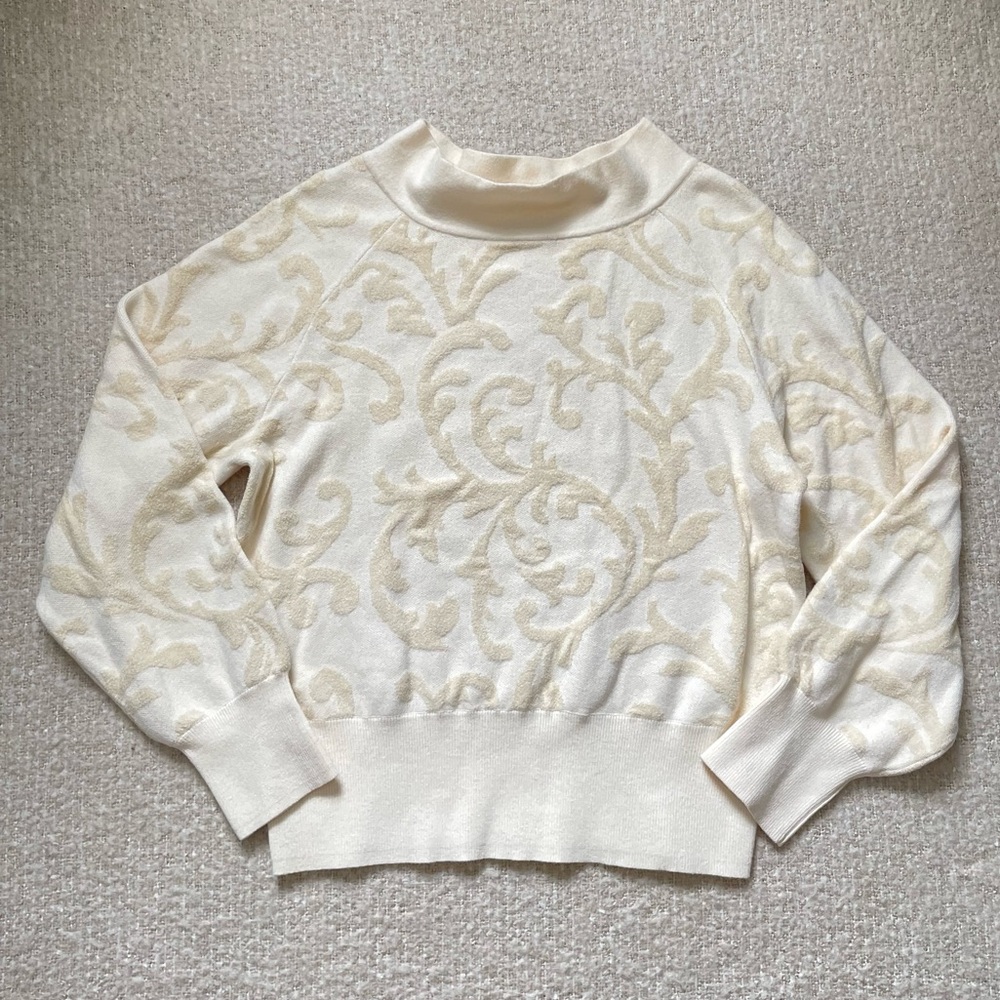 Anthropologie Nina Velvet Sweater